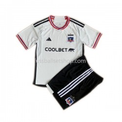 Günstige Fußball Trikotsatz Colo-Colo 2023 Kinder Heimtrikot Kurzarm