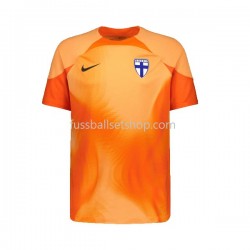 Günstige Fußball Trikotsatz Finnland Torwart Herren Heimtrikot 2022-2023 Kurzarm