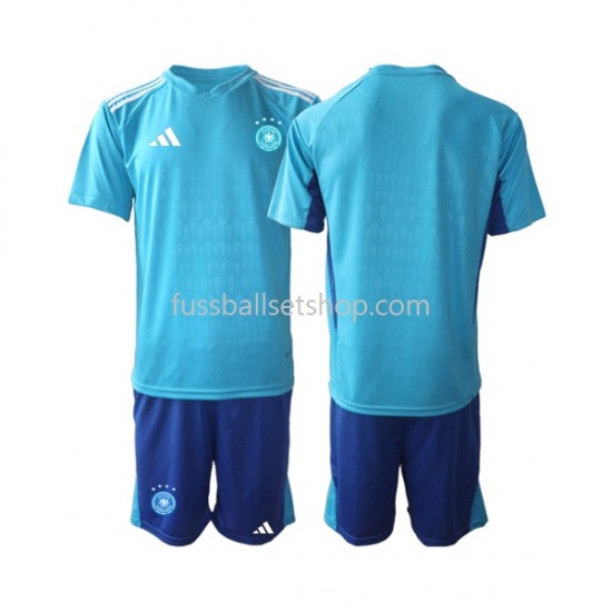 Günstige Fußball Trikotsatz Deutschland Torwart Kinder Heimtrikot World Cup 2022 Kurzarm