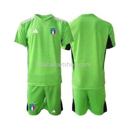 Günstige Fußball Trikotsatz Italien 2023 Torwart Kinder Heimtrikot Kurzarm
