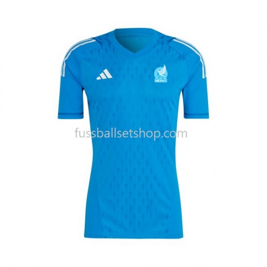 Günstige Fußball Trikotsatz Mexiko Torwart Herren Auswärtstrikot 2022 Kurzarm