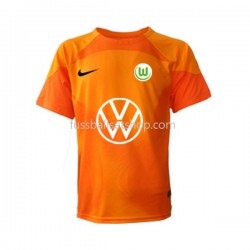 Günstige Fußball Trikotsatz VfL Wolfsburg Torwart Herren Ausweichtrikot 2022-2023 Kurzarm