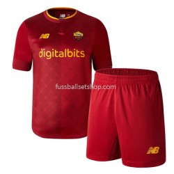 Günstige Fußball Trikotsatz AS Roma Kinder Heimtrikot 2022-2023 Kurzarm