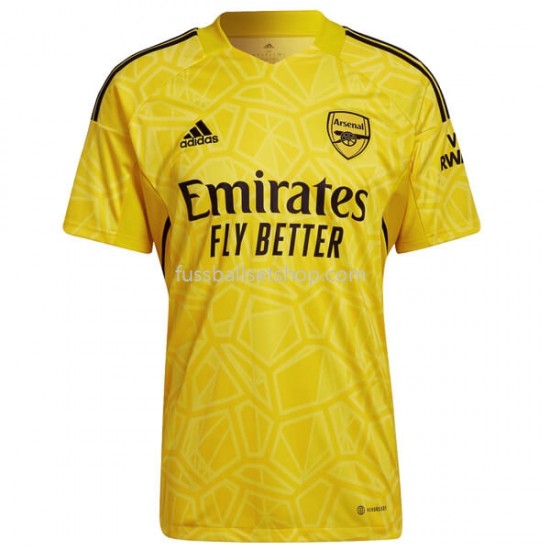 Günstige Fußball Trikotsatz Arsenal Torwart Heimtrikot 2022-2023 Kurzarm