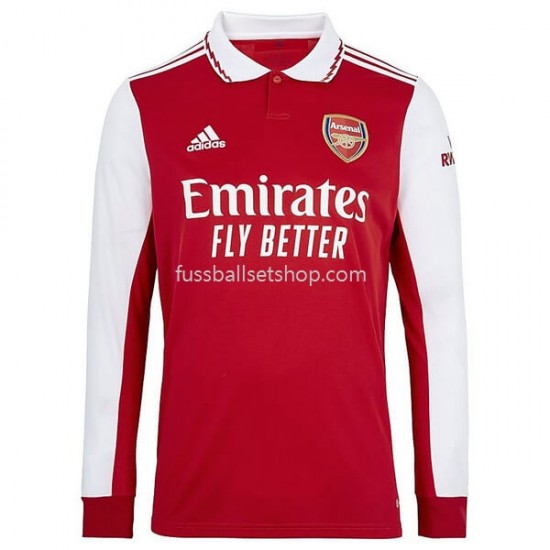 Günstige Fußball Trikotsatz Arsenal Heimtrikot 2022-2023 Langarm