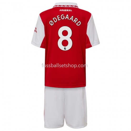 Günstige Fußball Trikotsatz Arsenal Odegaard 8 Kinder Heimtrikot 2022-2023 Kurzarm
