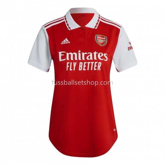 Günstige Fußball Trikotsatz Arsenal Frauen Heimtrikot 2022-2023 Kurzarm