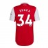 Günstige Fußball Trikotsatz Arsenal Xhaka 34  Heimtrikot 2022-2023 Kurzarm
