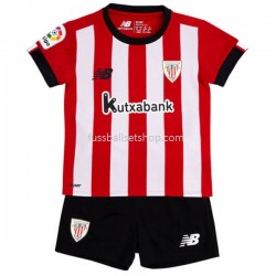 Günstige Fußball Trikotsatz Athletic Bilbao Kinder Heimtrikot 2022-2023 Kurzarm