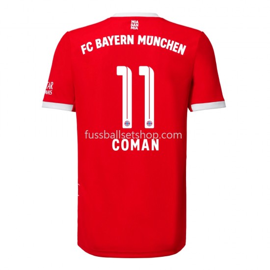 Günstige Fußball Trikotsatz Bayern München Coman 11 Heimtrikot 2022-2023 Kurzarm