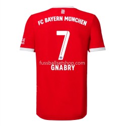 Günstige Fußball Trikotsatz Bayern München Gnabry 7 Heimtrikot 2022-2023 Kurzarm