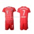 Günstige Fußball Trikotsatz Bayern München Gnabry 7 Kinder Heimtrikot 2022-2023 Kurzarm