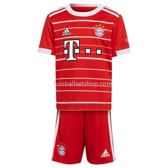 Günstige Fußball Trikotsatz Bayern München Kinder Heimtrikot 2022-2023 Kurzarm