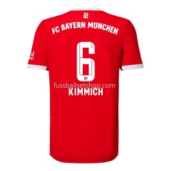 Günstige Fußball Trikotsatz Bayern München Kimmich 6 Heimtrikot 2022-2023 Kurzarm