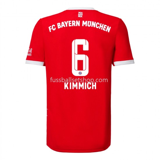 Günstige Fußball Trikotsatz Bayern München Kimmich 6 Heimtrikot 2022-2023 Kurzarm