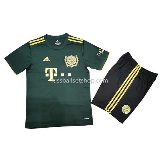 Günstige Fußball Trikotsatz Bayern München Kinder Oktoberfest Heimtrikot 2021-2022 Kurzarm
