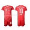Günstige Fußball Trikotsatz Bayern München Sane 10 Kinder Heimtrikot 2022-2023 Kurzarm