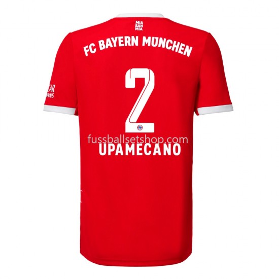 Günstige Fußball Trikotsatz Bayern München Upamecano 2 Heimtrikot 2022-2023 Kurzarm