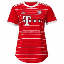 Günstige Fußball Trikotsatz Bayern München Frauen Heimtrikot 2022-2023 Kurzarm