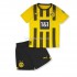 Günstige Fußball Trikotsatz Borussia Dortmund Kinder Heimtrikot 2022-2023 Kurzarm