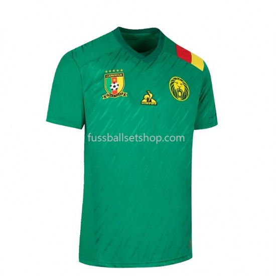 Günstige Fußball Trikotsatz Kamerun Heimtrikot 2022 Kurzarm