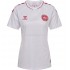 Günstige Fußball Trikotsatz Dänemark Frauen Auswärtstrikot 2022 Kurzarm