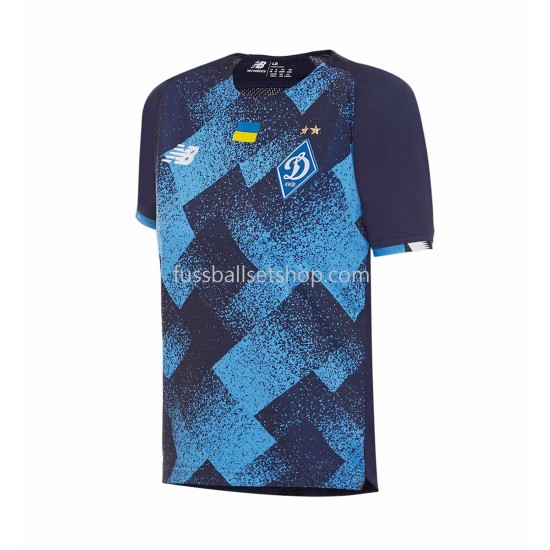 Günstige Fußball Trikotsatz Dynamo Kyiv Auswärtstrikot 2021-2022 Kurzarm