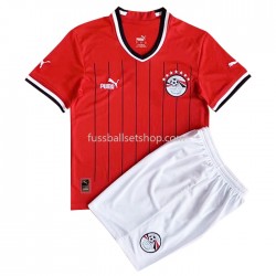 Günstige Fußball Trikotsatz Ägypten Kinder Heimtrikot 2022 Kurzarm