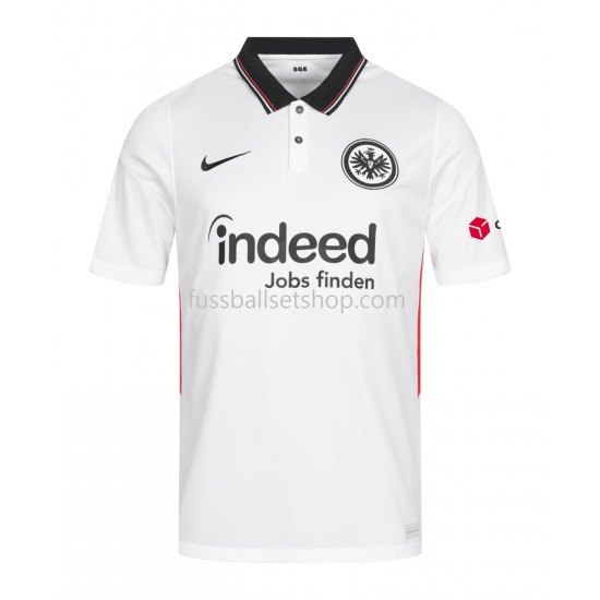 Günstige Fußball Trikotsatz Eintracht Frankfurt Ausweichtrikot 2021-2022 Kurzarm