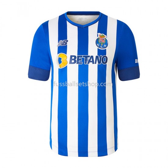 Günstige Fußball Trikotsatz FC Porto Heimtrikot 2022-2023 Kurzarm