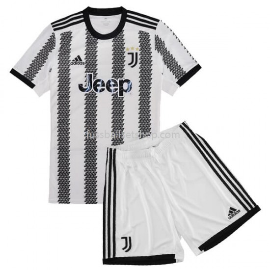 Günstige Fußball Trikotsatz Juventus Turin Kinder Heimtrikot 2022-2023 Kurzarm