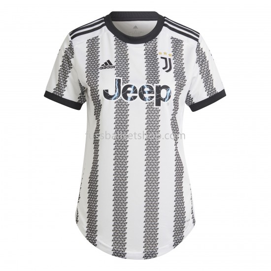 Günstige Fußball Trikotsatz Juventus Turin Frauen Heimtrikot 2022-2023 Kurzarm