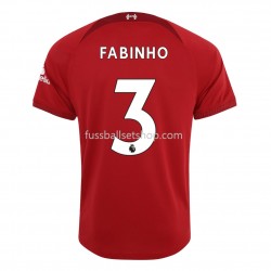 Günstige Fußball Trikotsatz Liverpool Fabinho 3 Heimtrikot 2022-2023 Kurzarm