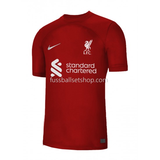 Günstige Fußball Trikotsatz Kinder Liverpool Heimtrikot 2022-2023 Kurzarm
