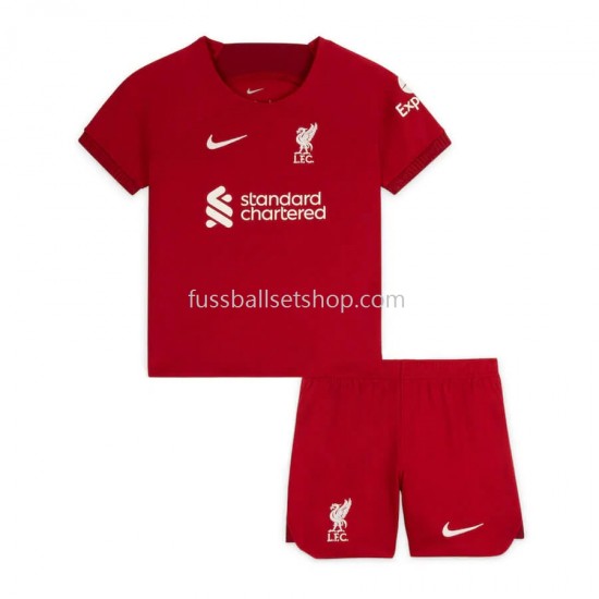 Günstige Fußball Trikotsatz Liverpool Kinder Heimtrikot 2022-2023 Kurzarm