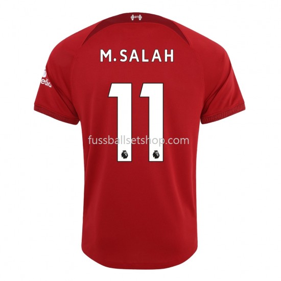 Günstige Fußball Trikotsatz Liverpool M.Salah 11 Heimtrikot 2022-2023 Kurzarm