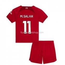 Günstige Fußball Trikotsatz Liverpool M.Salah 11 Kinder Heimtrikot 2022-2023 Kurzarm