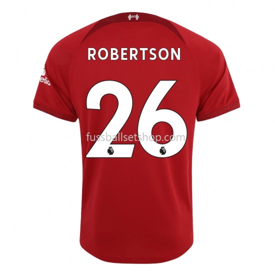 Günstige Fußball Trikotsatz Liverpool Robertson 26 Heimtrikot 2022-2023 Kurzarm