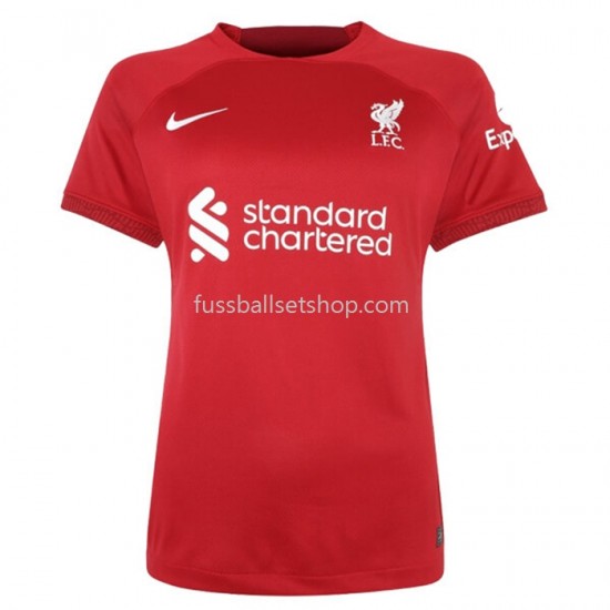 Günstige Fußball Trikotsatz Liverpool Frauen Heimtrikot 2022-2023 Kurzarm