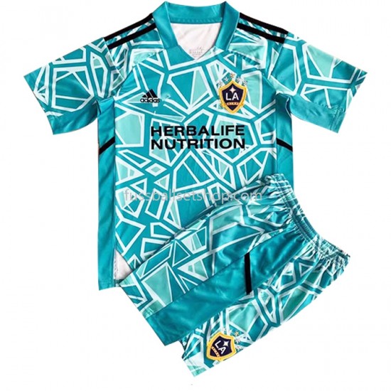 Günstige Fußball Trikotsatz LA Galaxy Torwart Kinder Heimtrikot 2022-2023 Kurzarm
