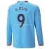 Günstige Fußball Trikotsatz Manchester City G.Jesus 9 Heimtrikot 2022-2023 Langarm