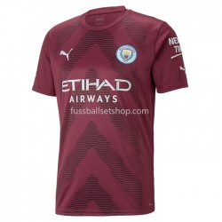 Günstige Fußball Trikotsatz Manchester City Torwart Heimtrikot 2022-2023 Kurzarm