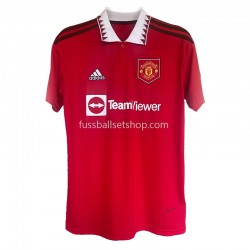 Günstige Fußball Trikotsatz Manchester United Heimtrikot 2022-2023 Kurzarm