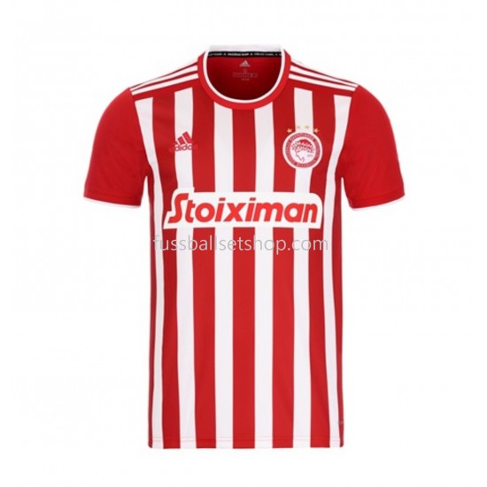 Günstige Fußball Trikotsatz Olympiacos Heimtrikot 2021-2022 Kurzarm