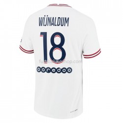 Günstige Fußball Trikotsatz Paris Saint-Germain Georginio Wijnaldum 18 Viertestrikot 2021-2022 Kurzarm