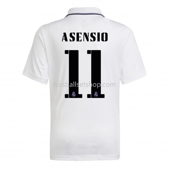Günstige Fußball Trikotsatz Real Madrid Asensio 11 Heimtrikot 2022-2023 Kurzarm