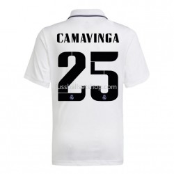 Günstige Fußball Trikotsatz Real Madrid Camavinga 25 Heimtrikot 2022-2023 Kurzarm