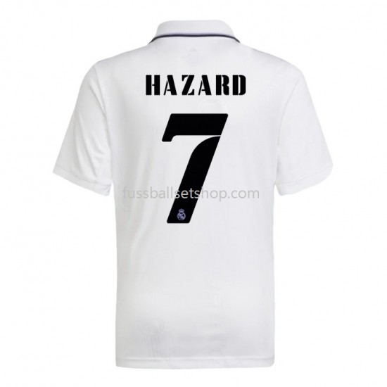 Günstige Fußball Trikotsatz Real Madrid Hazard 7 Heimtrikot 2022-2023 Kurzarm