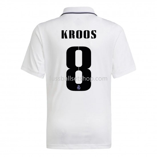 Günstige Fußball Trikotsatz Real Madrid Kroos 8 Heimtrikot 2022-2023 Kurzarm