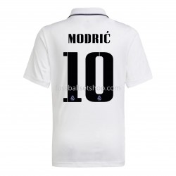 Günstige Fußball Trikotsatz Real Madrid Modric 10 Heimtrikot 2022-2023 Kurzarm